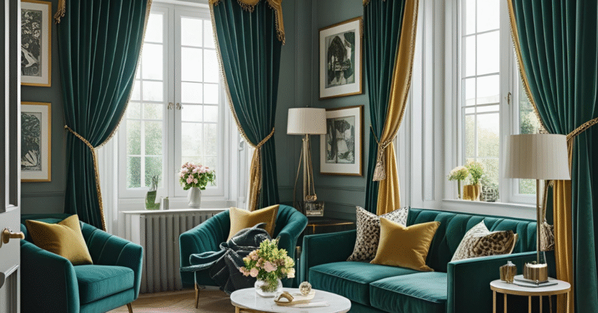 Velvet Curtains
